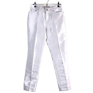 Ralph Lauren Jeans co silver metallic Pants size 2